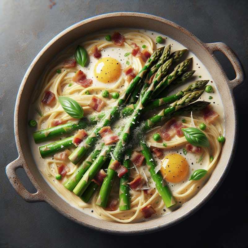 Carbonara di asparagi