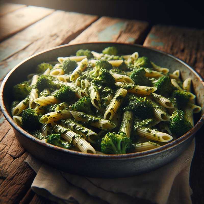 Pasta with Broccoli Pesto