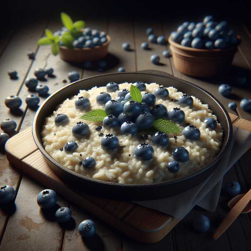 Blueberry Risotto