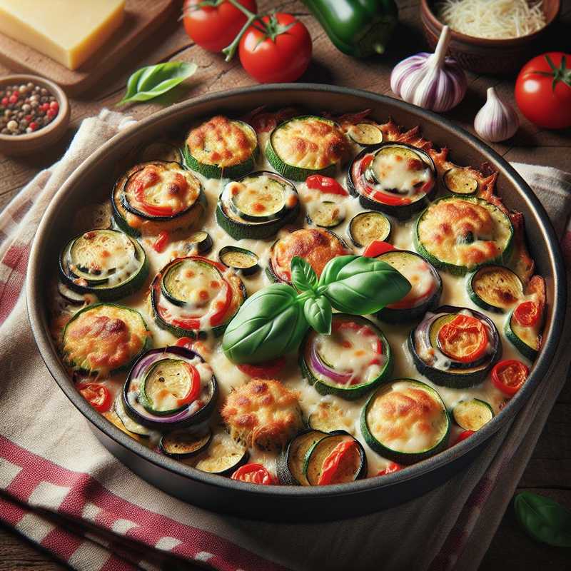 Tortini di verdure e formaggio