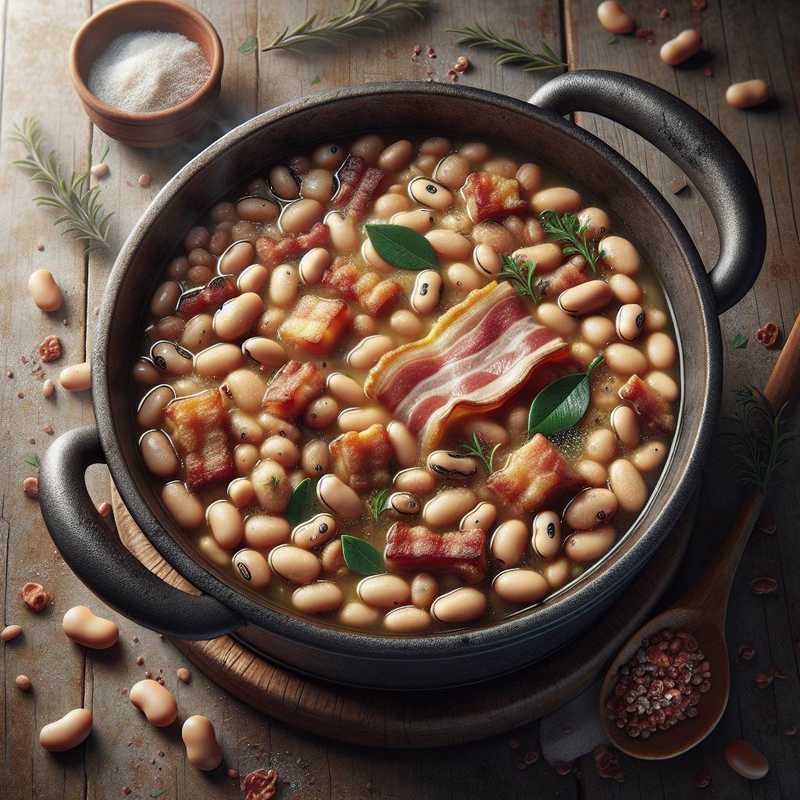 Beans with Pork Rind