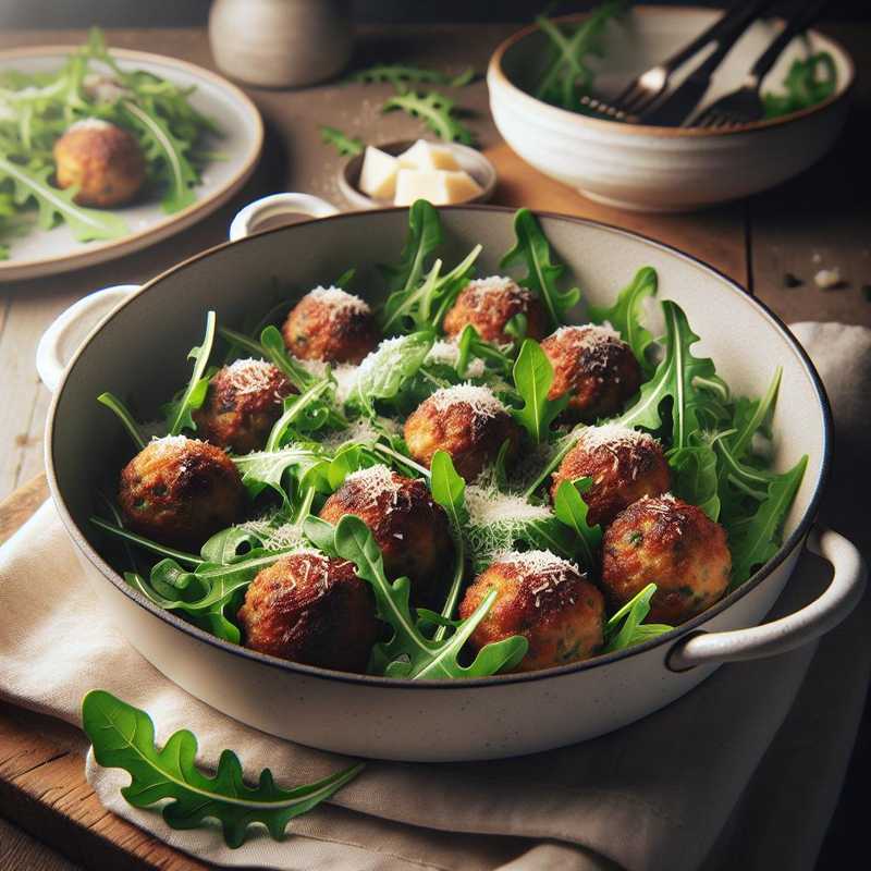 Arugula Meatballs