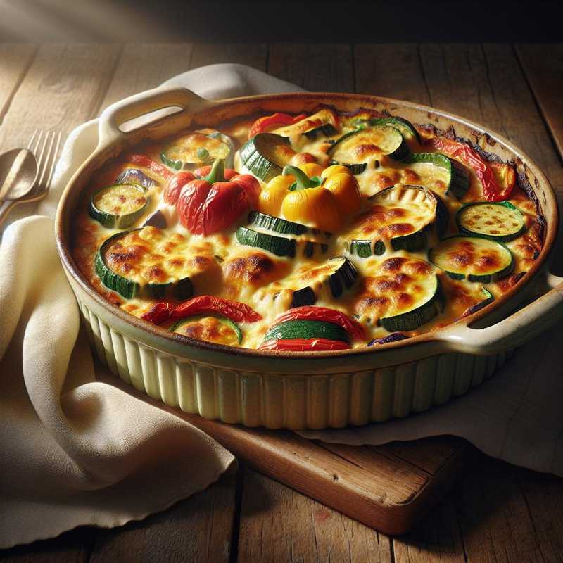 Baked Gratin Vegetables