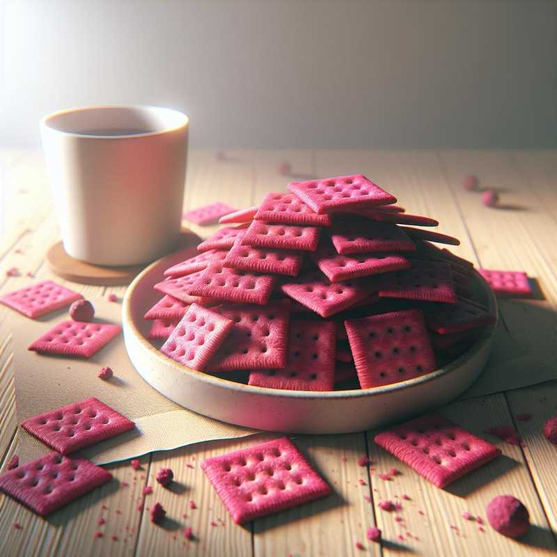 Beetroot Crackers