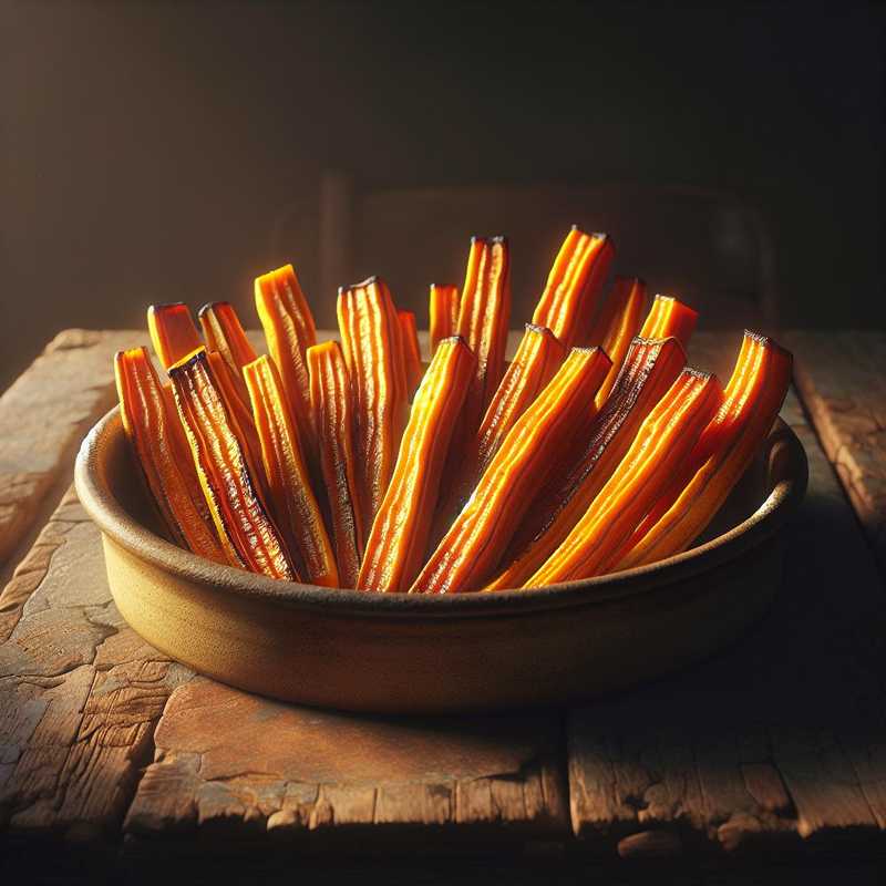 Baked Pumpkin Sticks