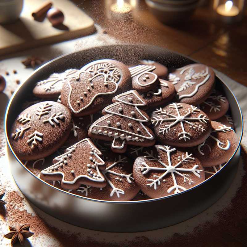 Cocoa Gingerbread Cookies