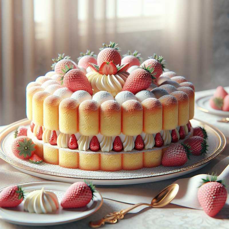 Strawberry Mimosa Cake