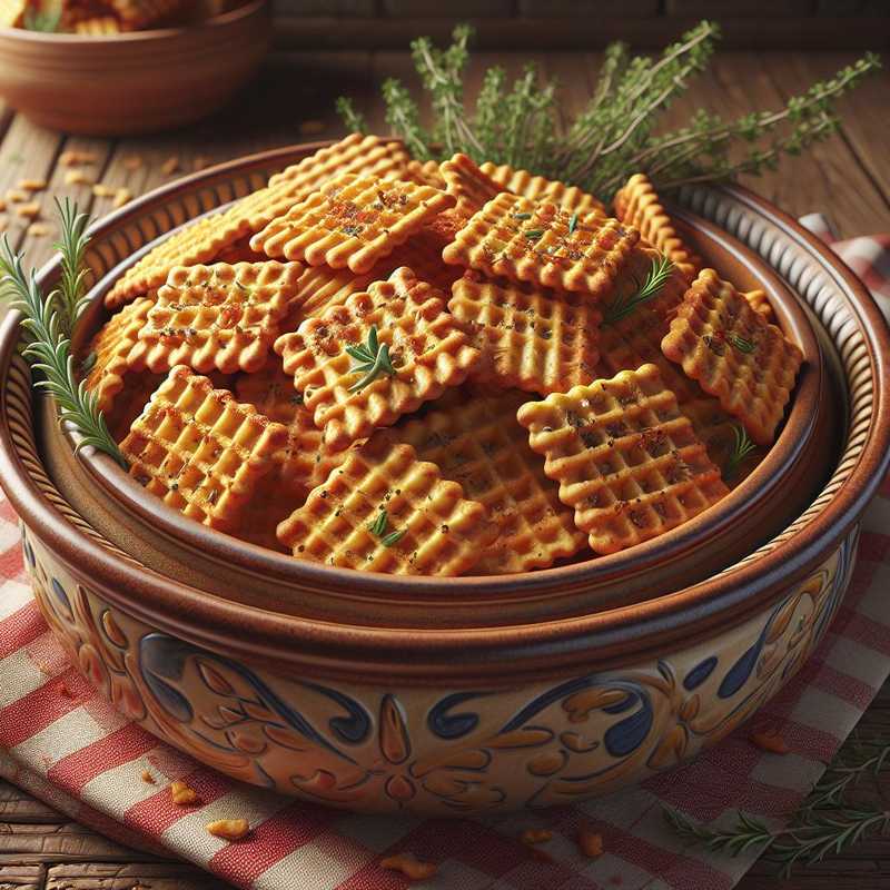 Crispy Savory Wafers