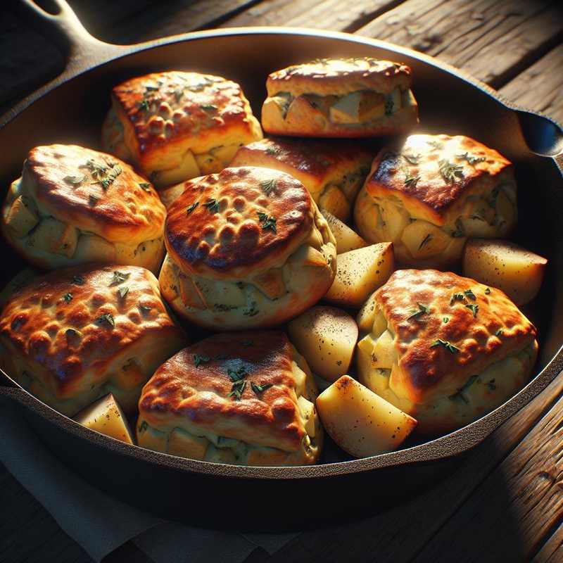 Scones salati alle patate