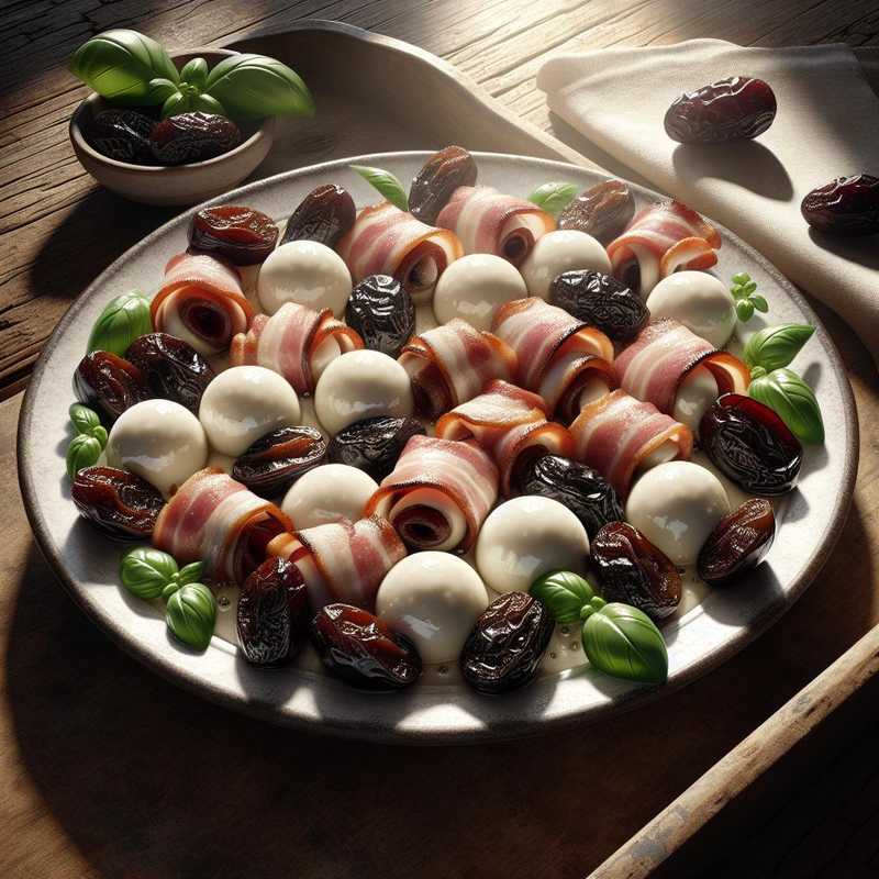 Bocconcini di prugne e bacon