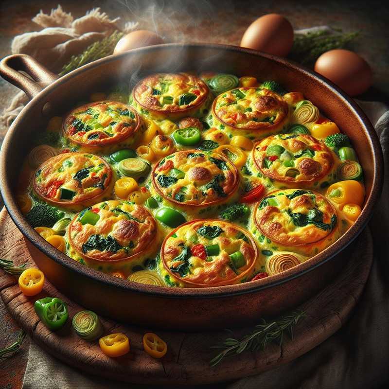 Baked Vegetable Frittatas