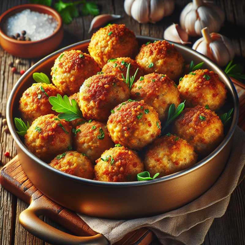 Breadcrumb Meatballs