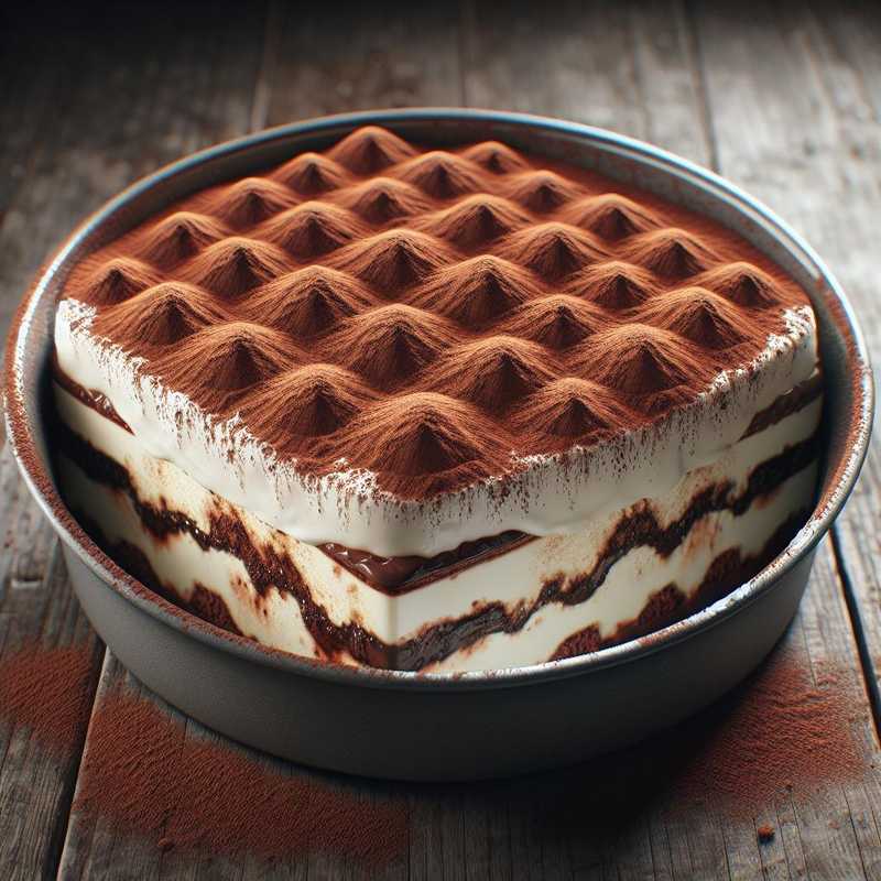 Tiramisù ricotta e cioccolato