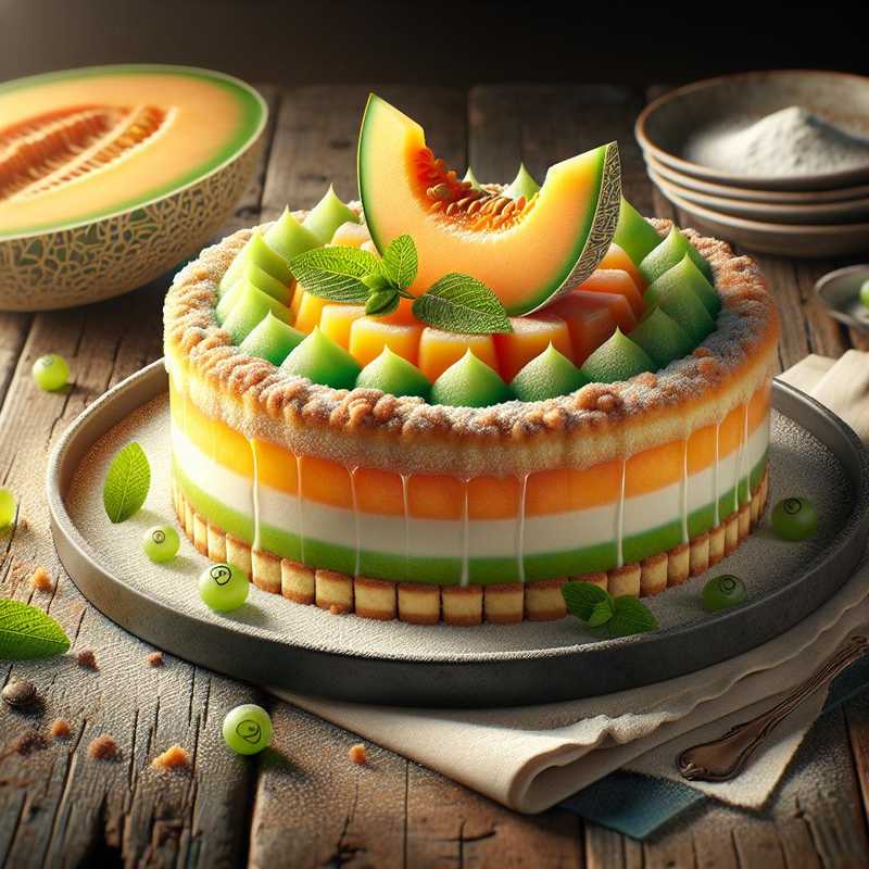 Melon Cold Cake