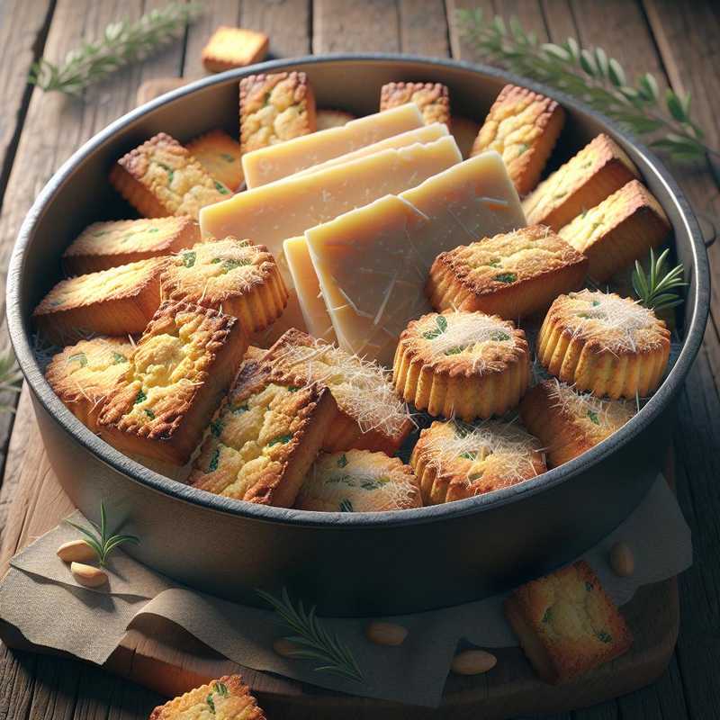 Biscotti con parmigiano e pecorino