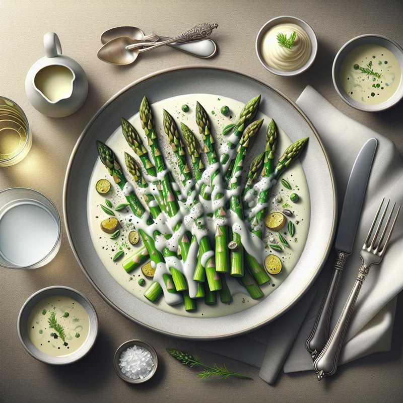 Asparagi allo zabaione salato