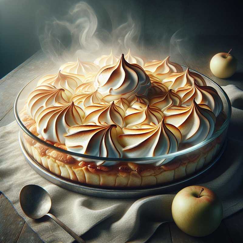 Meringue Apple Tart