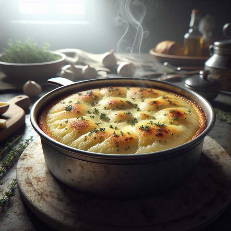 Vacherin al forno alle erbe