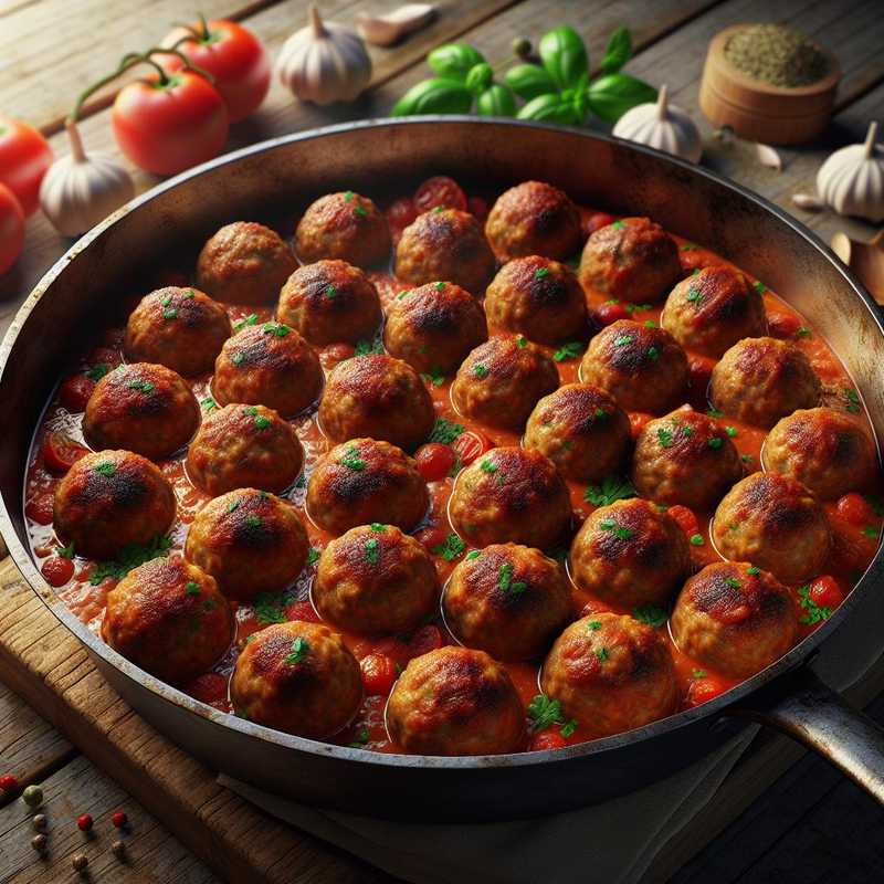 Meatballs alla cacciatora