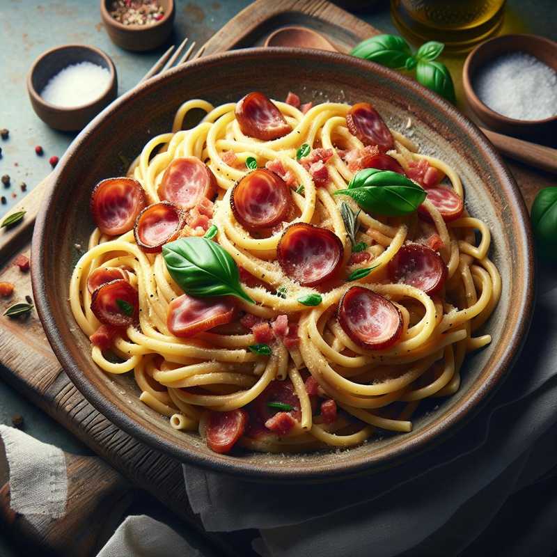 Pici toscani con spalla senese e Vernaccia