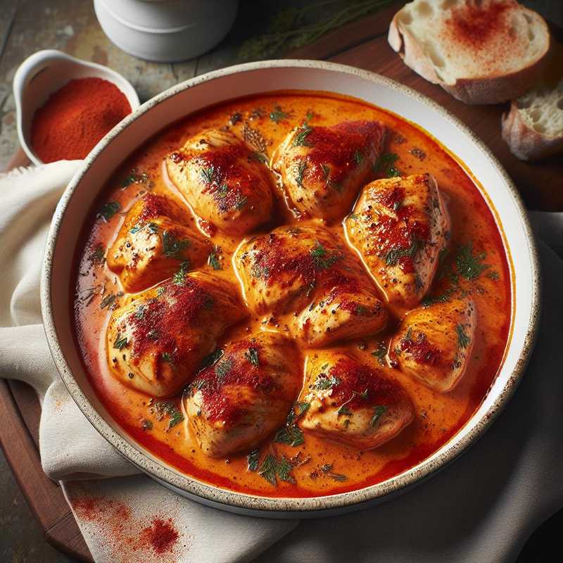 Pollo alla paprika