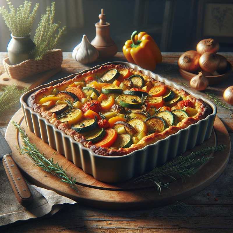 Winter Vegetable Flan