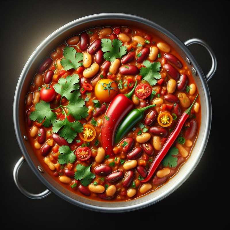 Chili sin carne ai fagioli rossi