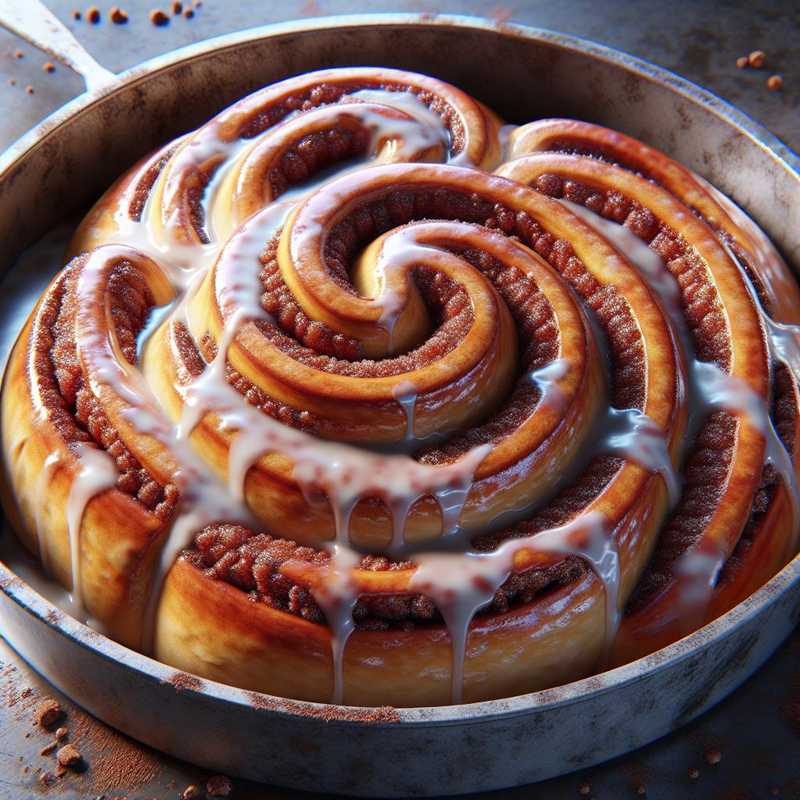 Cinnamon rolls con lievito madre