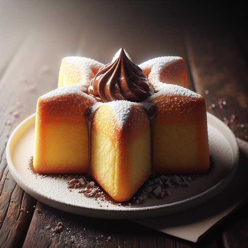 Chocolate Pandoro Star