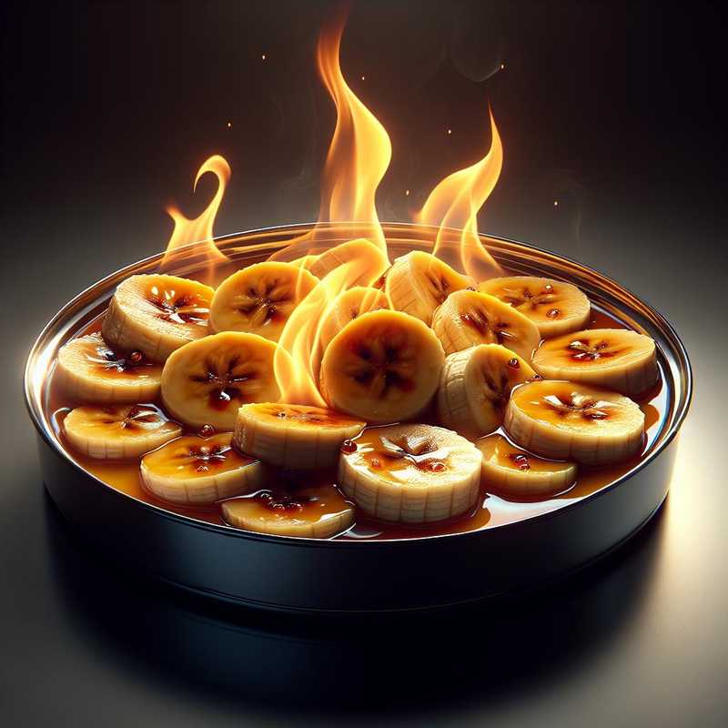 Banane flambé