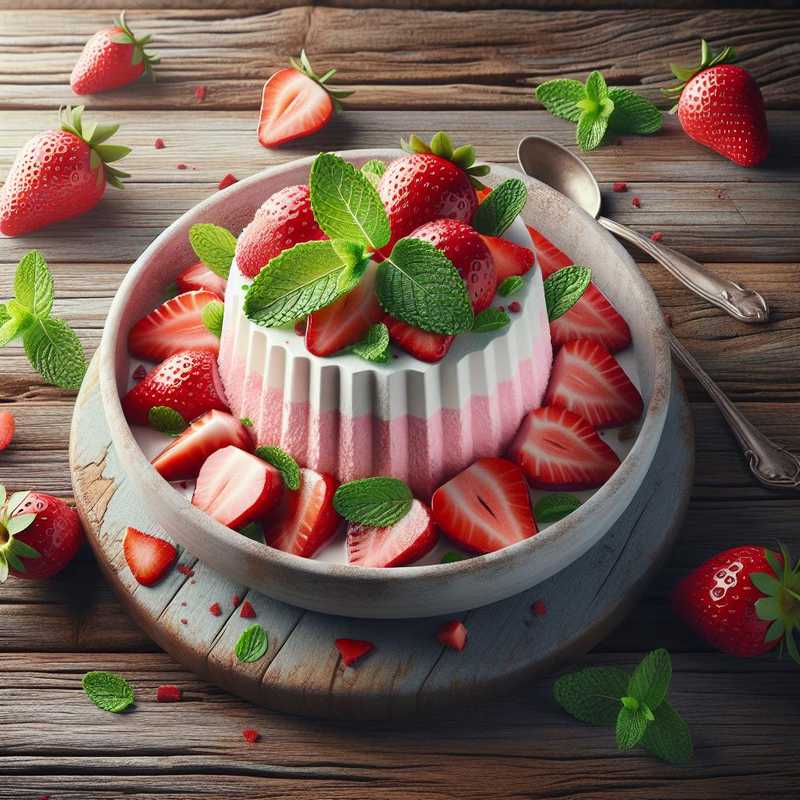 Strawberry Delight Semifreddo