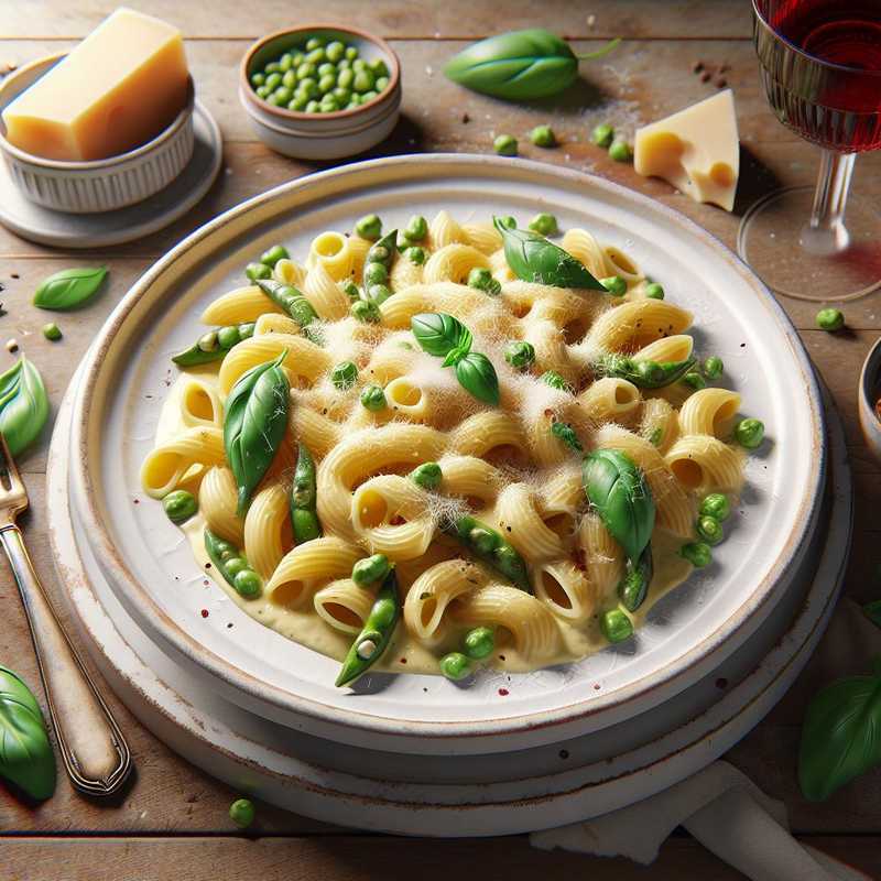 Pasta with Ricotta and Fava Bean Cream