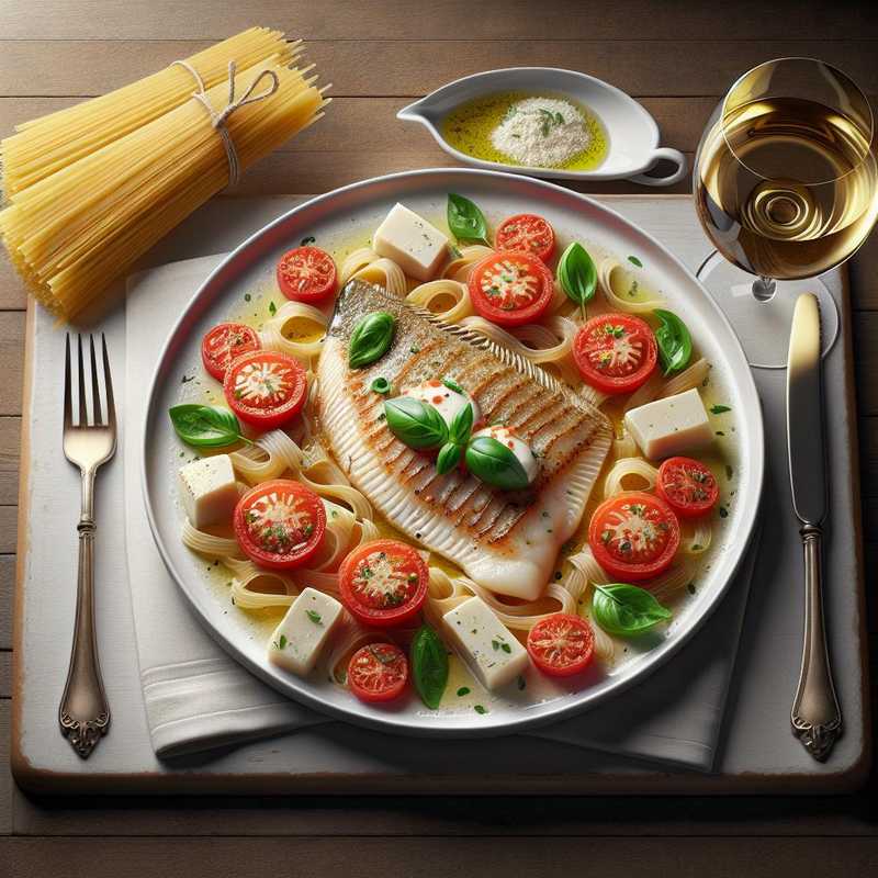 Filetto di platessa alla sorrentina