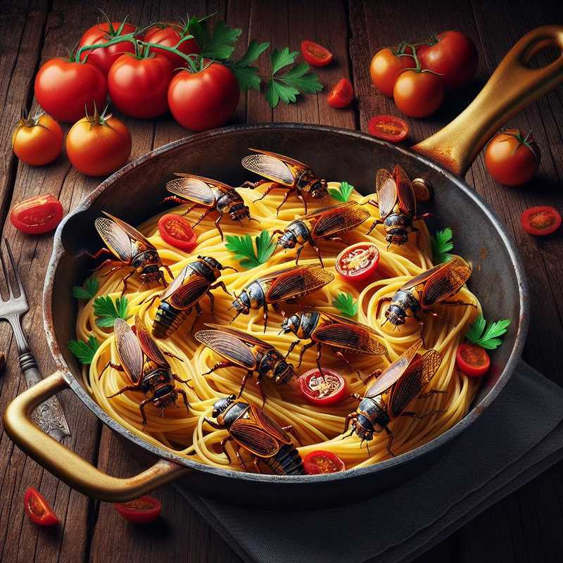 Spaghetti with Mantis Shrimp