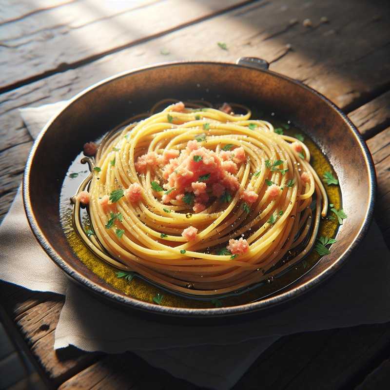 Spaghetti with bottarga