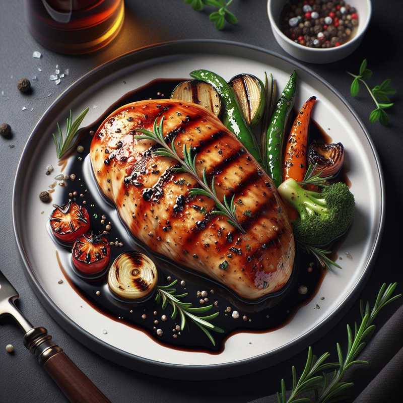 Petto di pollo all'aceto balsamico