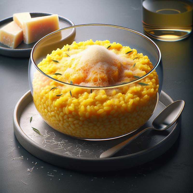 Risotto alla milanese in vasocottura