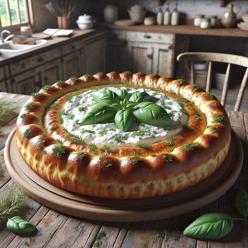 Torta salata con ricotta