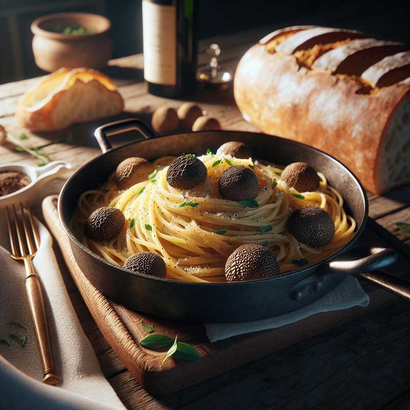 Spaghetti alla Chitarra with Truffle