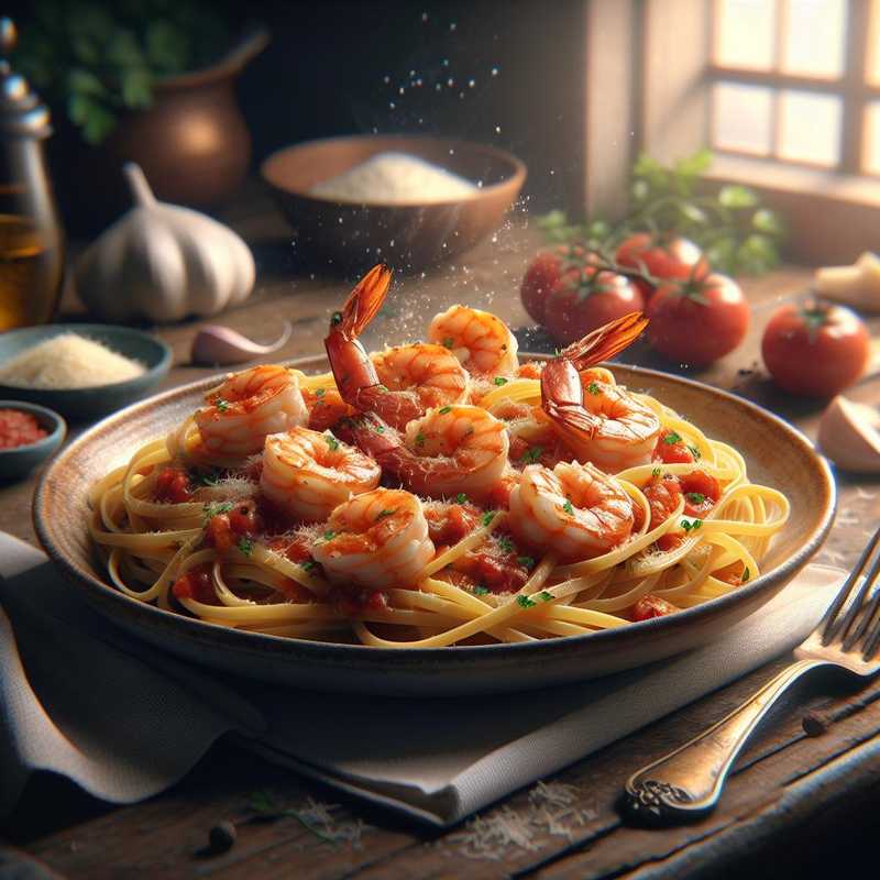 Linguine agli scampi