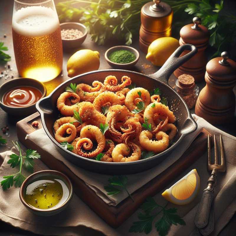 Calamari fritti alla birra