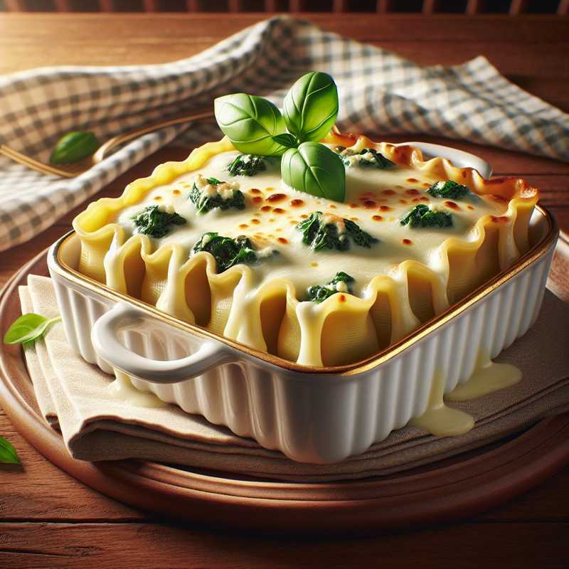 Saccottini di lasagne ricotta e spinaci