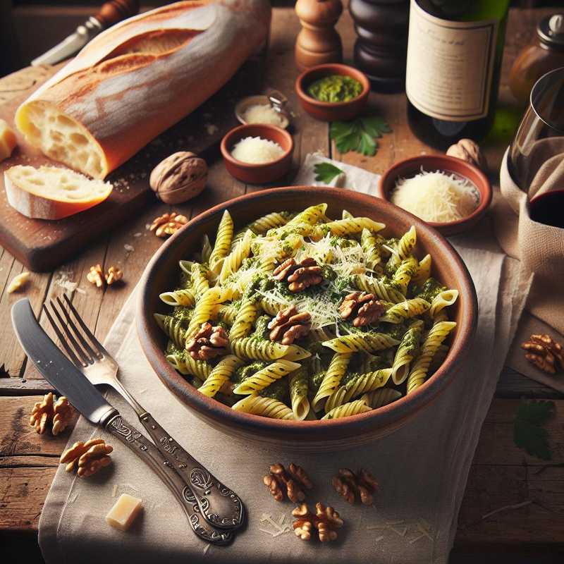 Trofie al Pesto di Noci