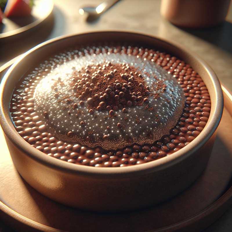 Chia pudding al cacao