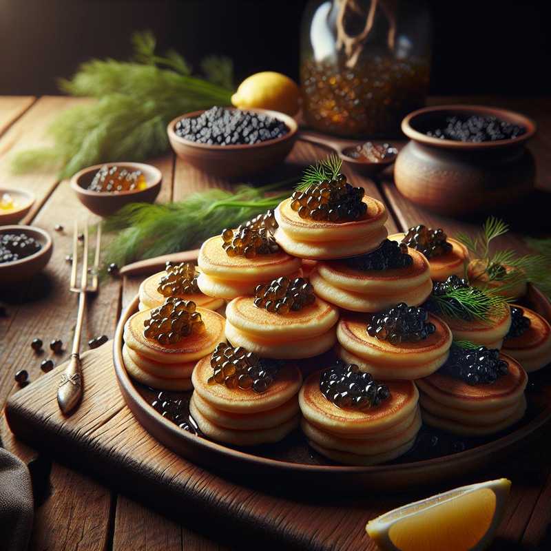 Blinis with Caviar