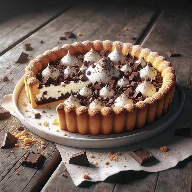 Crostata ricotta e cioccolato