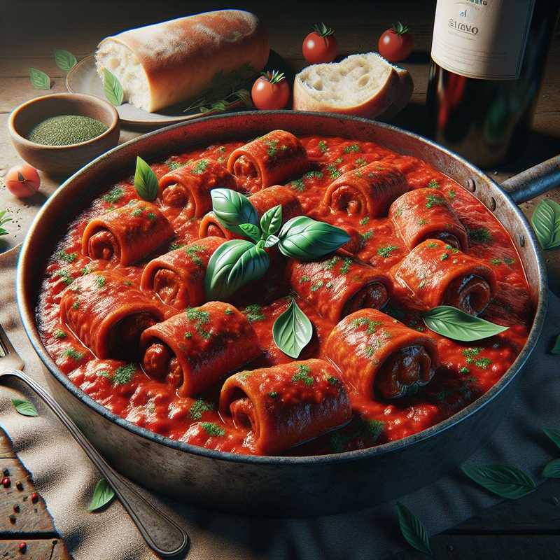 Braciole napoletane al sugo