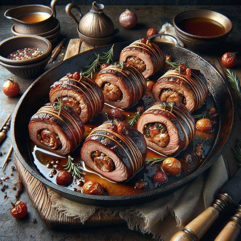 Involtini di lonza