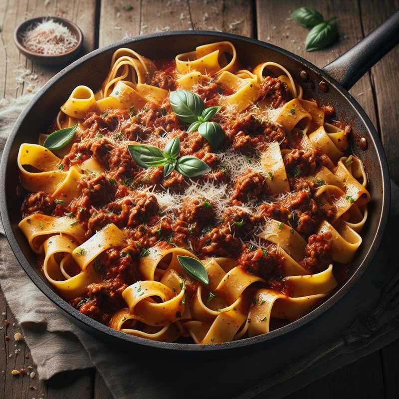 Pappardelle with Lamb Ragù