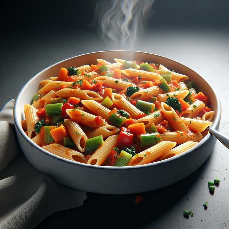 Penne Rigate al Ragù di Verdure